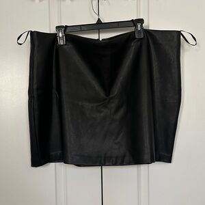 City Chic Black Mini Skirt